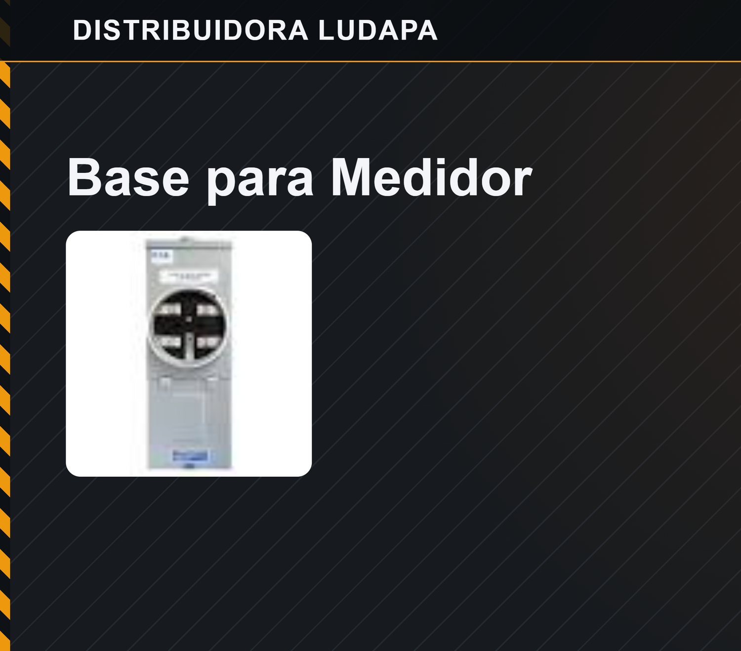 Base para Medidor