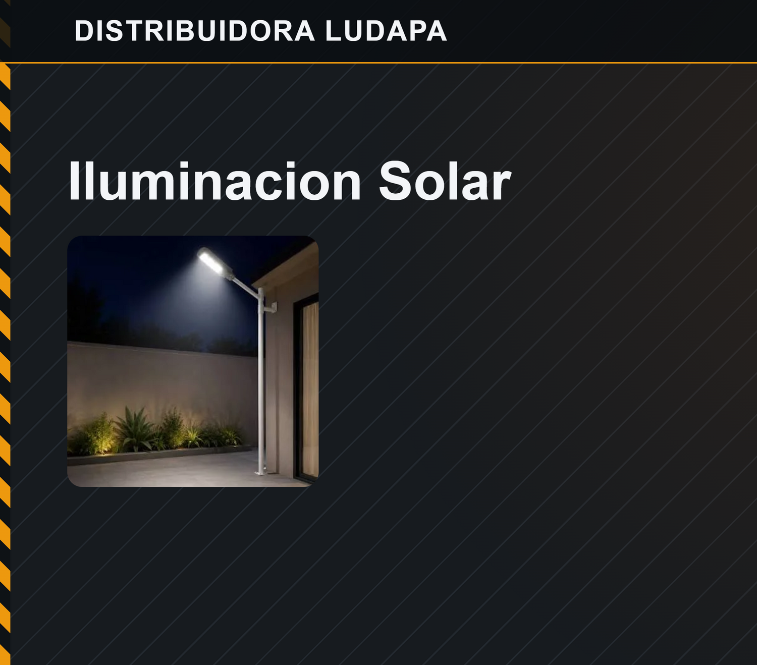 ILUMINACION - SOLAR