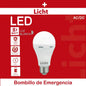 BOMBILLO EMERGENCIA 8W 6500K (LICHT LED) LUZ BLANCA (C/100)