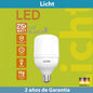 BOMBILLO 25W 6500K (LICHT LECT) LUZ BLANCA (C/50)