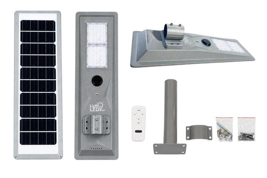 LAMPARA SOLAR DE CALLE 150W (LICHT LED) (C/4)