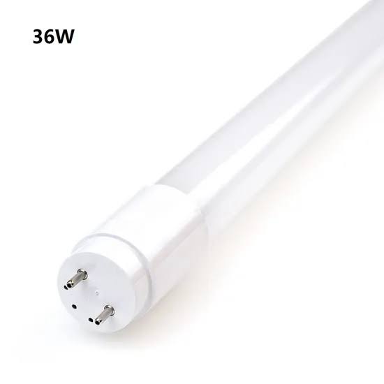 CAJA TUBO T8 1.2 FULL GLASS 18W 6500K LUZ BLANCA CON 25 UNIDADES