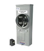 Base para Medidor NO UL 1F 120/240V c/ Breaker BR2100 (#4-1/0) UL 100A Con Anillo
