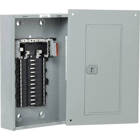 Centro de Carga QO 1F 24 espacios 125A 120/240V CA 65 KA C/CUBIERTA INCLUIDA