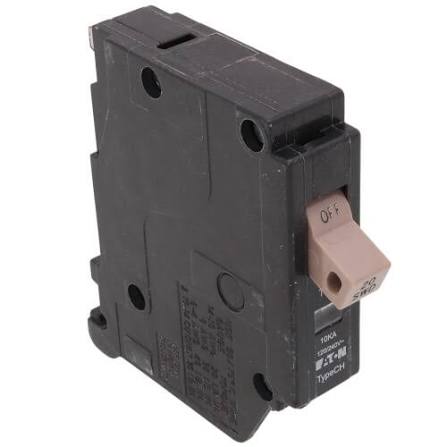 Interruptor (breaker) de enchufar tipo CHF 1P 15A 120V 10kAIC UL #14-8 AWG (CHF115)